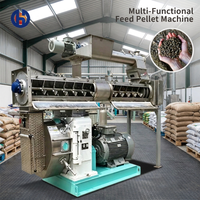 Nouvelle Presse à Granulés à Anneau SZLH420 110KW, Machine Industrielle de Fabrication de Granulés d'Aliments, Acier Inoxydable, Capacité de 20 Tonnes/Heure, Haute Productivité