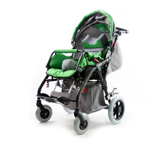 Silla de Ruedas Plegable de Viaje para Parálisis <span class=keywords><strong>Cerebral</strong></span> Cochecito Ligero para Niños - Product Image 2