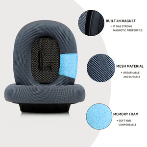 Tela de malla transpirable de repuesto, versión 2024, funda de cojín para los oídos, almohadillas para los oídos para <span class=keywords><strong>auriculares</strong></span> <span class=keywords><strong>Apple</strong></span> <span class=keywords><strong>Airpods</strong></span> <span class=keywords><strong>Max</strong></span> Gen 2 2024 - Product Image 5