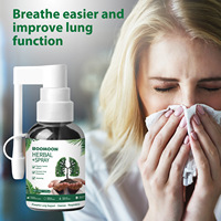 Spray Respiratoire Naturel aux Herbes Marque Blanche 30ml OEM ODM Extrait Végétal Rafraîchisseur Buccal et Throatique Fournisseur d'Usine