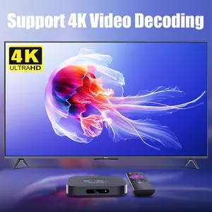 Atacado Set Top Box H96max Quad Core RK3318 Android 11 Dongle Dispositivo de Streaming Inteligente 4K Caixa de TV IPTV Android TV Box