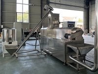 MIKIM Extrudeuse Automatique Double Vis pour Snacks de Maïs Soufflés, Machine de Fabrication de Barres de Maïs Prix