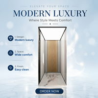 Kompakter, getriebeloser Hydrauliklift mit manueller Bedienung, ohne Grube, für kleine Häuser, alte Gebäude, Villen und Hotels – einfach zu bedienen