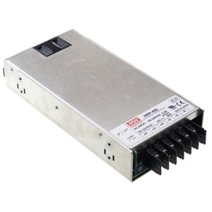 มีนเวลล์ HRP-450 450W 24V DC แหล่งจ่ายไฟอุตสาหกรรมแบบเอาต์พุตเดี่ยว ระบบระบายความร้อนแบบธรรมชาติ - Product Image 1
