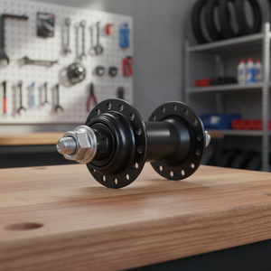 <span class=keywords><strong>Axe</strong></span> traversant en acier à visser, universel, à dégagement rapide, type écrou, durable, 28 rayons, avant/arrière, pour vélo BMX <span class=keywords><strong>VTT</strong></span>, jauge 14g, sans support de disque - Product Image 1