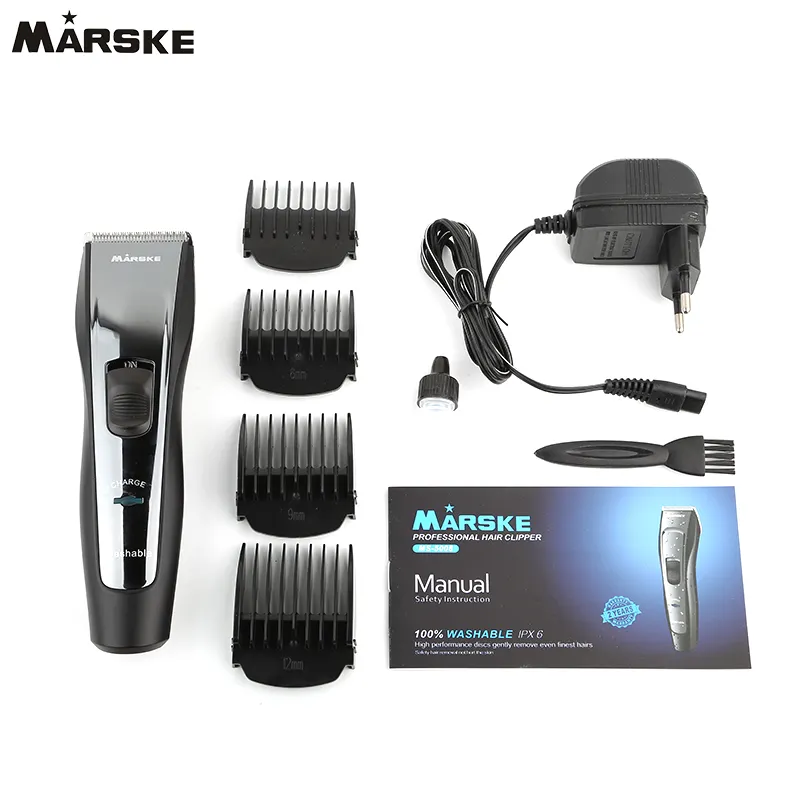 Electric Rambut Gunting untuk Pria Cordless Mini Pemangkas PRO Tahan Air Rambut Cutting Mesin Potongan Rambut Jenggot Trimer Adjustable Keramik