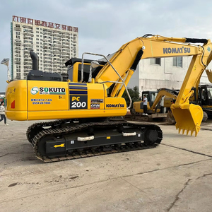 Excavadora de brazo largo de 6 toneladas, maquinaria móvil de tierra, PC200-7 de oruga hidráulica - Product Image 1