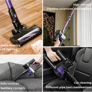 Aspirateur de voiture sans fil rechargeable, aspirateur portatif pour siège de voiture, fentes de porte, coffre et intérieur, élimination des poils d'animaux - Product Image 3