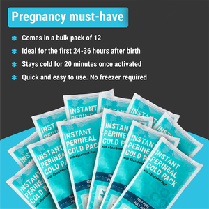 Chăm Sóc Sau Sinh Dùng Một Lần Ngay Lập Tức Đáy Chậu Lạnh Gói Để Giảm Đau - Product Image 5