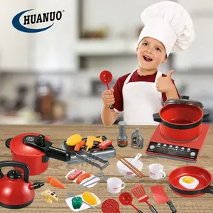New arrival baby kids cooking talented chef ware pot kitchen simulation play set toy