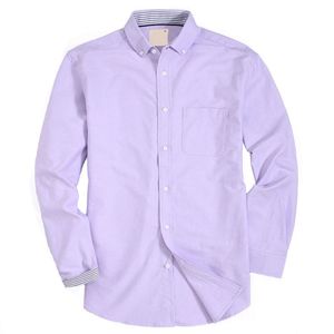 2020 Vendita calda Ultimi Disegni Della Camicia per Gli Uomini <span class=keywords><strong>di</strong></span> Alta Qualità A Manica Lunga Del Cotone Oxford Camicie Camicie Casual Uomo - Product Image 1