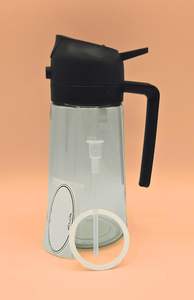 16oz <b>Olive</b> Oil Dispenser Bottle for Kitchen - 2 in 1 Oil Dispenser and Oil Sprayer for Cooking Air Fryer Salad - Product Image 2