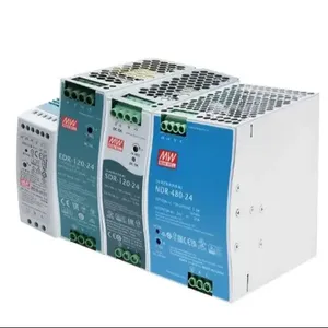 แหล่งจ่ายไฟแบบสวิตชิ่งติดราง EDR-75-12 -24 0-48V 150W NDR - Product Image 4