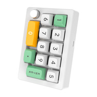 Clavier mécanique filaire et souris combo K808 avec rétroéclairage RGB, touches macro à axe rouge, pavé numérique - Pour le gaming
