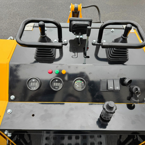 Cheapest Epa Euro5 Walk Behind Mini <b>Stand</b> on Skid Steer with Bucket - Product Image 5