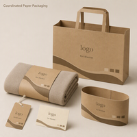 Individuell bedruckte Haustierdecke in Sondergröße, Einzelhandelsbranding, 400 g/m² strukturiertes Kartonpapier, blindgeprägtes Logo, Baumwollschnur-Papieranhänger