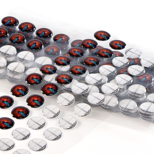 Autocollants en résine époxy 3D personnalisés de monuments américains fabriqués en Chine à Dongguan |   Étiquettes de dôme souvenirs imperméables - Product Image 4