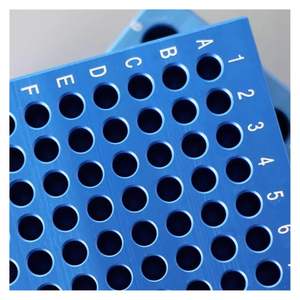 Bloc de refroidissement en aluminium XZ LAB SUPPLIES, 96 puits de 0,2 ml, équipement de réfrigération de laboratoire pré-refroidi avec garantie d'un an - Product Image 6