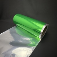 Film d'emballage alimentaire personnalisé en aluminium enduit VMPET/PE, opaque, résistant à l'oxygène et à l'humidité, pour chocolat, biscuits, produits secs