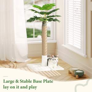 Juta Sisal Scratch Pole Tall Cat Scratching Post Natural Petdom Arbre a <span class=keywords><strong>Chat</strong></span> 32 ''sostenibile Cat Tower Tree Cat Climbing Frame - Product Image 4