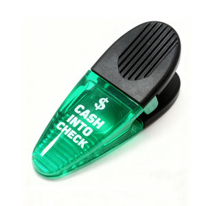 Vente en gros pince magnétique crocodile pour réfrigérateur en plastique avec logo personnalisé trombones magnétiques pour réfrigérateur de bureau de pince à mémo magnétique Jumbo - Product Image 1