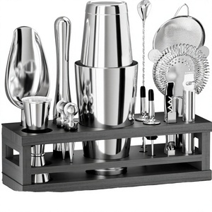 Stainless Steel Bar <b>Set</b> Minimalist Design Durable <b>Cocktail</b> Tools for Barware - Product Image 4