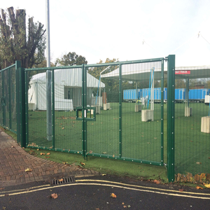 Yüksek güvenlik 358 Anti tırmanma Clearview kaynaklı tel örgü panelleri demir PVC kaplı açık cezaevi havaalanı çevre bariyeri doğa - Product Image 5