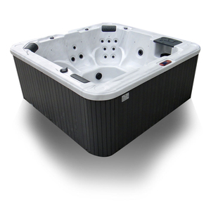 Jacuzzi de Acrílico de Lujo Independiente <span class=keywords><strong>para</strong></span> 6 Personas, <span class=keywords><strong>Spa</strong></span> Exterior con 63 Jets, Iluminación LED y Función de Masaje - Product Image 3