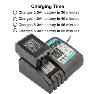Dc18rc Dc18ra herramientas eléctricas rápidas Li Io 18V cargador de batería de taladro 14,4 volt-18volt para MK Bl1820 <span class=keywords><strong>Bl1820b</strong></span> Bl1825 Bl1830 Bl1830b - Product Image 4