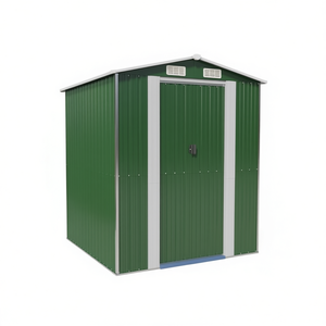 Abri de jardin en acier galvanisé 75.6x75.2x87.8 Vert pour rangement extérieur - Product Image 1