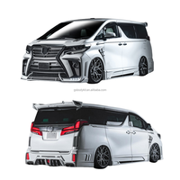 Pour Toyota Alphard Vellfire 30 Series Kit de carrosserie ROWE Style pare-chocs avant garde-boue jupes latérales pare-chocs arrière et capot de becquet-nouveau