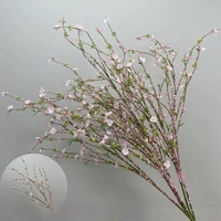 Branches de mariage en gros, saule artificiel longue tige effet givre pour arrangements floraux événementiels et décoration de vases à domicile