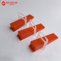 Outils de nivellement de carreaux en plastique, système de nivellement de carreaux de sol, clips, accessoires de carrelage faciles à utiliser, système de nivellement