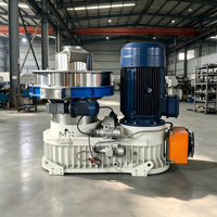 Machine à granulés de biomasse industrielle modèle 650, 160 kW, 2-2,3 T/H, nouveau type, moulin à granulés de bois à matrice annulaire, économe en énergie, durable