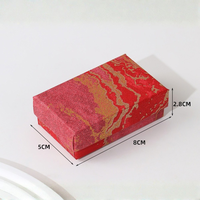 Boîte à bijoux personnalisée avec impression sur mesure, emballage en papier pour bijoux, vente en gros pour bague, collier, boucles d'oreilles