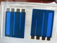 Circuit imprimé de chauffage à film épais sur mesure. Plaque céramique épaisse pour chauffe-eau électrique.