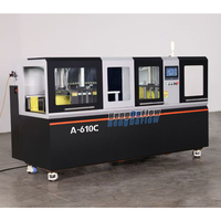 Machine à scier circulaire CNC HengDaFlow A-610C, moteur puissant de 9 kW, alimentation automatique, machine à découper les profilés en aluminium, 220 V/380 V, coupe de métaux
