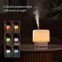 Diffuseur d'arômes de bureau minimaliste à succès, avec minuterie multi-niveaux, veilleuse et humidificateur ultrasonique pour bureau et chambre
