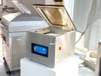 Machine d'emballage sous vide pour aliments frais et viandes, avec chambre de 400 mm (40 cm de large et 100 mm de profondeur), pour sceller et emballer les sacs alimentaires