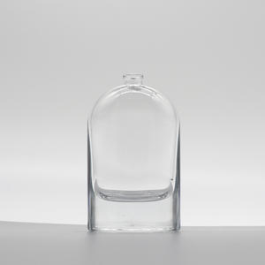 Flacon de parfum en verre à fond épais de 100 ml, bouchon à clipser, forme ovale, recharge et flacons cosmétiques, vente en gros du fabricant - Product Image 2