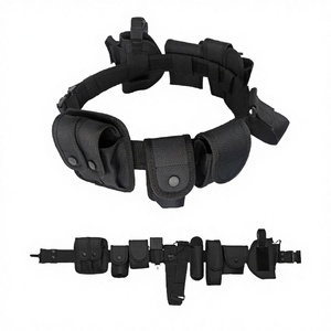 Ceinture tactique compatible MOLLE, ceinture ajustable pour la chasse, le camping, la survie, les pochettes pour équipement tactique - Product Image 4