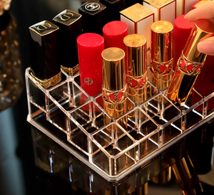 Estuche de Cartón para 9 Labiales, Plegable, Portátil, Pequeño, Transparente, Organizador de Brillo Labial, Exhibidor de Perfumes y Aceites Esenciales - Product Image 4