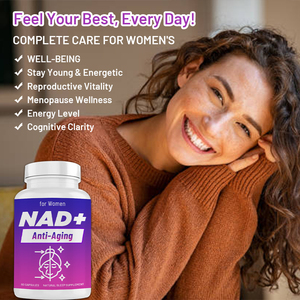 Private Label Nad Resveratrol Supplement Black Cohosh Veroudering Defensie Nad + Anti Veroudering Capsule - Product Image 3