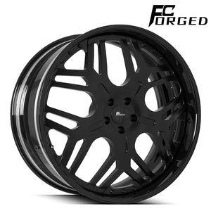 Jantes en alliage forgé personnalisées 2 pièces 16-24 pouces à déport profond <span class=keywords><strong>et</strong></span> lèvre polie 5x114.3 pour voitures particulières Jaguar Toyota RAV4 - Product Image 3