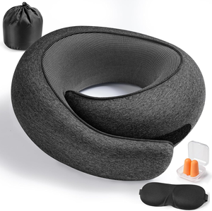 Almohada de Viaje para el Cuello con Soporte Cervical, Ajustable, de Espuma Viscoelástica, Precio de Fábrica - Product Image 6