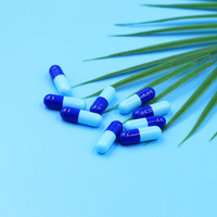 Capsules de gélatine bovine vides de qualité pharmaceutique YS, taille 0, avec un taux de remplissage élevé et des options de couleur personnalisées