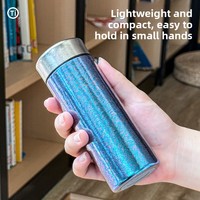 Bouteille isotherme en titane pur de 200 ml – Design minimaliste moderne, cadeau d'affaires de haute qualité pour le bureau