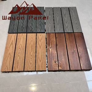 Paneles Decorativos para Terraza Wayon, Resistentes al Agua y a la Humedad, Paneles de WPC con Sistema de Encaje, Baldosas para Terraza con Relieve, DIY - Product Image 2