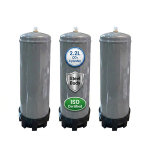 Cilindro de Gas CO2 de Grado Alimenticio de 1200g, Tanque No Recargable de 1.2kg para Máquina de Soda Casera y Carbonatación de Bebidas - Product Image 2