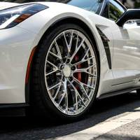 Velg Bku Forged 5x120.65 untuk Chevrolet Corvette Z06 C6 C7 C8 Stingray E-ray ZR1 20 21 22 Inch Sport Chrome Alloy Rims